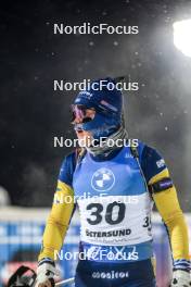 02.12.2023, Oestersund, Sweden, (SWE): Sebastian Samuelsson (SWE), Sebastian Samuelsson (SWE) - IBU World Cup Biathlon, sprint men, Oestersund (SWE). www.nordicfocus.com. © Manzoni/NordicFocus. Every downloaded picture is fee-liable.