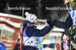 02.12.2023, Oestersund, Sweden, (SWE): Johannes Dale-Skjevdal (NOR) - IBU World Cup Biathlon, sprint men, Oestersund (SWE). www.nordicfocus.com. © Manzoni/NordicFocus. Every downloaded picture is fee-liable.