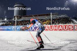 02.12.2023, Oestersund, Sweden, (SWE): Benedikt Doll (GER) - IBU World Cup Biathlon, sprint men, Oestersund (SWE). www.nordicfocus.com. © Manzoni/NordicFocus. Every downloaded picture is fee-liable.