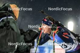 02.12.2023, Oestersund, Sweden, (SWE): Didier Bionaz (ITA) - IBU World Cup Biathlon, sprint men, Oestersund (SWE). www.nordicfocus.com. © Manzoni/NordicFocus. Every downloaded picture is fee-liable.