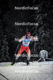 02.12.2023, Oestersund, Sweden, (SWE): Joscha Burkhalter (SUI) - IBU World Cup Biathlon, sprint men, Oestersund (SWE). www.nordicfocus.com. © Authamayou/NordicFocus. Every downloaded picture is fee-liable.