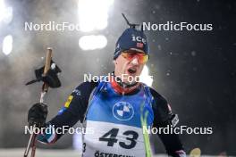 02.12.2023, Oestersund, Sweden, (SWE): Tarjei Boe (NOR) - IBU World Cup Biathlon, sprint men, Oestersund (SWE). www.nordicfocus.com. © Manzoni/NordicFocus. Every downloaded picture is fee-liable.