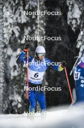 02.12.2023, Oestersund, Sweden, (SWE): Asset Dyussenov (KAZ) - IBU World Cup Biathlon, sprint men, Oestersund (SWE). www.nordicfocus.com. © Authamayou/NordicFocus. Every downloaded picture is fee-liable.