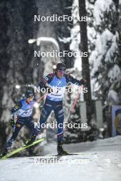 02.12.2023, Oestersund, Sweden, (SWE): Quentin Fillon Maillet (FRA) - IBU World Cup Biathlon, sprint men, Oestersund (SWE). www.nordicfocus.com. © Authamayou/NordicFocus. Every downloaded picture is fee-liable.