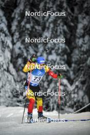 02.12.2023, Oestersund, Sweden, (SWE): Thierry Langer (BEL) - IBU World Cup Biathlon, sprint men, Oestersund (SWE). www.nordicfocus.com. © Authamayou/NordicFocus. Every downloaded picture is fee-liable.