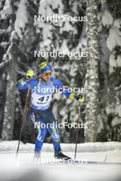 02.12.2023, Oestersund, Sweden, (SWE): Taras Lesiuk (UKR) - IBU World Cup Biathlon, sprint men, Oestersund (SWE). www.nordicfocus.com. © Authamayou/NordicFocus. Every downloaded picture is fee-liable.