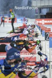 02.12.2023, Oestersund, Sweden, (SWE): Benedikt Doll (GER) - IBU World Cup Biathlon, sprint men, Oestersund (SWE). www.nordicfocus.com. © Authamayou/NordicFocus. Every downloaded picture is fee-liable.