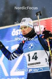 02.12.2023, Oestersund, Sweden, (SWE): Emilien Jacquelin (FRA) - IBU World Cup Biathlon, sprint men, Oestersund (SWE). www.nordicfocus.com. © Manzoni/NordicFocus. Every downloaded picture is fee-liable.