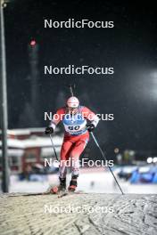 02.12.2023, Oestersund, Sweden, (SWE): Zachary Connelly (CAN) - IBU World Cup Biathlon, sprint men, Oestersund (SWE). www.nordicfocus.com. © Authamayou/NordicFocus. Every downloaded picture is fee-liable.
