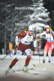 01.12.2023, Oestersund, Sweden, (SWE): Sanita Bulina (LAT) - IBU World Cup Biathlon, sprint women, Oestersund (SWE). www.nordicfocus.com. © Authamayou/NordicFocus. Every downloaded picture is fee-liable.