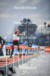 01.12.2023, Oestersund, Sweden, (SWE): Amy Baserga (SUI) - IBU World Cup Biathlon, sprint women, Oestersund (SWE). www.nordicfocus.com. © Authamayou/NordicFocus. Every downloaded picture is fee-liable.