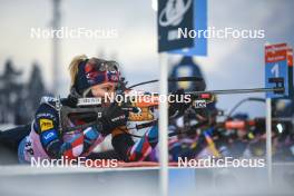 01.12.2023, Oestersund, Sweden, (SWE): Marit Ishol Skogan (NOR) - IBU World Cup Biathlon, sprint women, Oestersund (SWE). www.nordicfocus.com. © Authamayou/NordicFocus. Every downloaded picture is fee-liable.