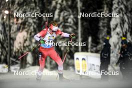 01.12.2023, Oestersund, Sweden, (SWE): Emma Lunder (CAN) - IBU World Cup Biathlon, sprint women, Oestersund (SWE). www.nordicfocus.com. © Authamayou/NordicFocus. Every downloaded picture is fee-liable.