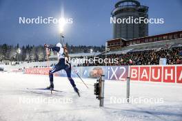 01.12.2023, Oestersund, Sweden, (SWE): Julia Simon (FRA) - IBU World Cup Biathlon, sprint women, Oestersund (SWE). www.nordicfocus.com. © Manzoni/NordicFocus. Every downloaded picture is fee-liable.