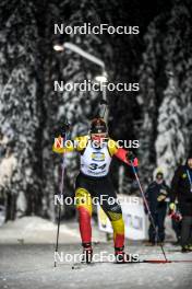 01.12.2023, Oestersund, Sweden, (SWE): Maya Cloetens (BEL) - IBU World Cup Biathlon, sprint women, Oestersund (SWE). www.nordicfocus.com. © Authamayou/NordicFocus. Every downloaded picture is fee-liable.