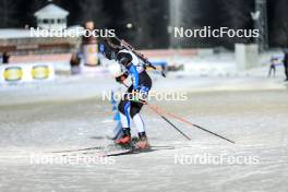 01.12.2023, Oestersund, Sweden, (SWE): Hanna-Brita Kaasik (EST) - IBU World Cup Biathlon, sprint women, Oestersund (SWE). www.nordicfocus.com. © Manzoni/NordicFocus. Every downloaded picture is fee-liable.