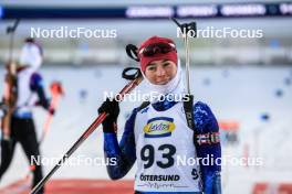 01.12.2023, Oestersund, Sweden, (SWE): Anastassiya Kondratyeva (KAZ) - IBU World Cup Biathlon, sprint women, Oestersund (SWE). www.nordicfocus.com. © Manzoni/NordicFocus. Every downloaded picture is fee-liable.