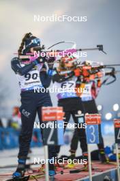 01.12.2023, Oestersund, Sweden, (SWE): Beatrice Trabucchi (ITA) - IBU World Cup Biathlon, sprint women, Oestersund (SWE). www.nordicfocus.com. © Authamayou/NordicFocus. Every downloaded picture is fee-liable.