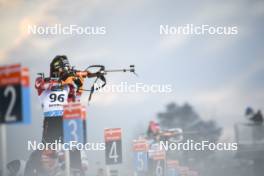 01.12.2023, Oestersund, Sweden, (SWE): Anna Juppe (AUT) - IBU World Cup Biathlon, sprint women, Oestersund (SWE). www.nordicfocus.com. © Authamayou/NordicFocus. Every downloaded picture is fee-liable.