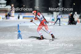 01.12.2023, Oestersund, Sweden, (SWE): Emily Dickson (CAN) - IBU World Cup Biathlon, sprint women, Oestersund (SWE). www.nordicfocus.com. © Manzoni/NordicFocus. Every downloaded picture is fee-liable.