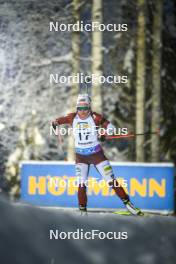 01.12.2023, Oestersund, Sweden, (SWE): Baiba Bendika (LAT) - IBU World Cup Biathlon, sprint women, Oestersund (SWE). www.nordicfocus.com. © Authamayou/NordicFocus. Every downloaded picture is fee-liable.
