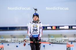 01.12.2023, Oestersund, Sweden, (SWE): Ekaterina Avvakumova (KOR) - IBU World Cup Biathlon, sprint women, Oestersund (SWE). www.nordicfocus.com. © Manzoni/NordicFocus. Every downloaded picture is fee-liable.