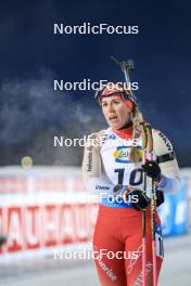 01.12.2023, Oestersund, Sweden, (SWE): Lena Haecki-Gross (SUI) - IBU World Cup Biathlon, sprint women, Oestersund (SWE). www.nordicfocus.com. © Manzoni/NordicFocus. Every downloaded picture is fee-liable.