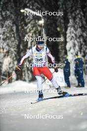 01.12.2023, Oestersund, Sweden, (SWE): Ekaterina Avvakumova (KOR) - IBU World Cup Biathlon, sprint women, Oestersund (SWE). www.nordicfocus.com. © Authamayou/NordicFocus. Every downloaded picture is fee-liable.