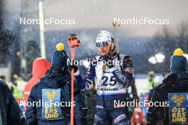 01.12.2023, Oestersund, Sweden, (SWE): Justine Braisaz-Bouchet (FRA) - IBU World Cup Biathlon, sprint women, Oestersund (SWE). www.nordicfocus.com. © Manzoni/NordicFocus. Every downloaded picture is fee-liable.