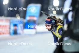 01.12.2023, Oestersund, Sweden, (SWE): Lisa Vittozzi (ITA) - IBU World Cup Biathlon, sprint women, Oestersund (SWE). www.nordicfocus.com. © Manzoni/NordicFocus. Every downloaded picture is fee-liable.