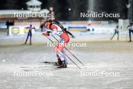 01.12.2023, Oestersund, Sweden, (SWE): Emily Dickson (CAN) - IBU World Cup Biathlon, sprint women, Oestersund (SWE). www.nordicfocus.com. © Manzoni/NordicFocus. Every downloaded picture is fee-liable.
