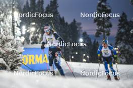 01.12.2023, Oestersund, Sweden, (SWE): Suvi Minkkinen (FIN) - IBU World Cup Biathlon, sprint women, Oestersund (SWE). www.nordicfocus.com. © Authamayou/NordicFocus. Every downloaded picture is fee-liable.