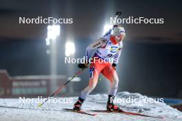 01.12.2023, Oestersund, Sweden, (SWE): Lea Meier (SUI) - IBU World Cup Biathlon, sprint women, Oestersund (SWE). www.nordicfocus.com. © Manzoni/NordicFocus. Every downloaded picture is fee-liable.