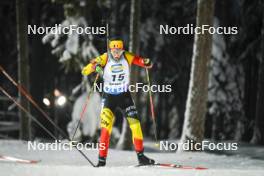 01.12.2023, Oestersund, Sweden, (SWE): Lotte Lie (BEL) - IBU World Cup Biathlon, sprint women, Oestersund (SWE). www.nordicfocus.com. © Authamayou/NordicFocus. Every downloaded picture is fee-liable.