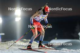 01.12.2023, Oestersund, Sweden, (SWE): Amy Baserga (SUI) - IBU World Cup Biathlon, sprint women, Oestersund (SWE). www.nordicfocus.com. © Manzoni/NordicFocus. Every downloaded picture is fee-liable.