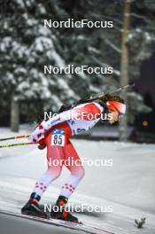 01.12.2023, Oestersund, Sweden, (SWE): Emily Dickson (CAN) - IBU World Cup Biathlon, sprint women, Oestersund (SWE). www.nordicfocus.com. © Authamayou/NordicFocus. Every downloaded picture is fee-liable.