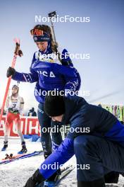 01.12.2023, Oestersund, Sweden, (SWE): Deedra Irwin (USA) - IBU World Cup Biathlon, sprint women, Oestersund (SWE). www.nordicfocus.com. © Manzoni/NordicFocus. Every downloaded picture is fee-liable.