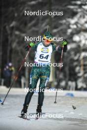 01.12.2023, Oestersund, Sweden, (SWE): Natalja Kocergina (LTU) - IBU World Cup Biathlon, sprint women, Oestersund (SWE). www.nordicfocus.com. © Authamayou/NordicFocus. Every downloaded picture is fee-liable.