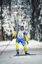 01.12.2023, Oestersund, Sweden, (SWE): Mona Brorsson (SWE) - IBU World Cup Biathlon, sprint women, Oestersund (SWE). www.nordicfocus.com. © Authamayou/NordicFocus. Every downloaded picture is fee-liable.