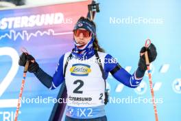01.12.2023, Oestersund, Sweden, (SWE): Deedra Irwin (USA) - IBU World Cup Biathlon, sprint women, Oestersund (SWE). www.nordicfocus.com. © Manzoni/NordicFocus. Every downloaded picture is fee-liable.