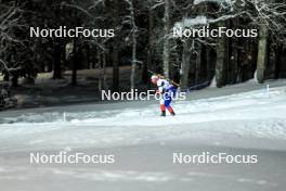 01.12.2023, Oestersund, Sweden, (SWE): Tereza Vinklarkova (CZE) - IBU World Cup Biathlon, sprint women, Oestersund (SWE). www.nordicfocus.com. © Manzoni/NordicFocus. Every downloaded picture is fee-liable.