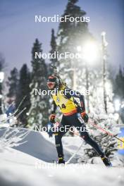 01.12.2023, Oestersund, Sweden, (SWE): Lisa Vittozzi (ITA) - IBU World Cup Biathlon, sprint women, Oestersund (SWE). www.nordicfocus.com. © Authamayou/NordicFocus. Every downloaded picture is fee-liable.