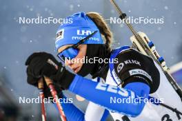 01.12.2023, Oestersund, Sweden, (SWE): Susan Kuelm (EST) - IBU World Cup Biathlon, sprint women, Oestersund (SWE). www.nordicfocus.com. © Manzoni/NordicFocus. Every downloaded picture is fee-liable.