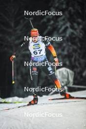 01.12.2023, Oestersund, Sweden, (SWE): Hanna Kebinger (GER) - IBU World Cup Biathlon, sprint women, Oestersund (SWE). www.nordicfocus.com. © Authamayou/NordicFocus. Every downloaded picture is fee-liable.