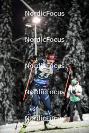 01.12.2023, Oestersund, Sweden, (SWE): Marthe Krakstad Johansen (NOR) - IBU World Cup Biathlon, sprint women, Oestersund (SWE). www.nordicfocus.com. © Authamayou/NordicFocus. Every downloaded picture is fee-liable.