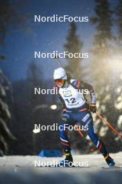 01.12.2023, Oestersund, Sweden, (SWE): Julia Simon (FRA) - IBU World Cup Biathlon, sprint women, Oestersund (SWE). www.nordicfocus.com. © Authamayou/NordicFocus. Every downloaded picture is fee-liable.