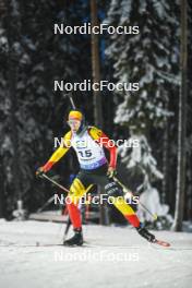 01.12.2023, Oestersund, Sweden, (SWE): Lotte Lie (BEL) - IBU World Cup Biathlon, sprint women, Oestersund (SWE). www.nordicfocus.com. © Authamayou/NordicFocus. Every downloaded picture is fee-liable.