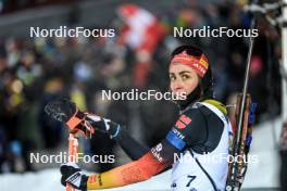 01.12.2023, Oestersund, Sweden, (SWE): Vanessa Voigt (GER) - IBU World Cup Biathlon, sprint women, Oestersund (SWE). www.nordicfocus.com. © Manzoni/NordicFocus. Every downloaded picture is fee-liable.
