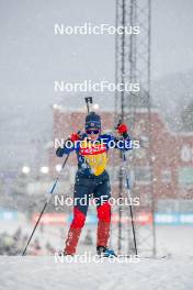 24.11.2023, Oestersund, Sweden, (SWE): Kelsey Joan Dickinson (USA) - IBU World Cup Biathlon, training, Oestersund (SWE). www.nordicfocus.com. © Authamayou/NordicFocus. Every downloaded picture is fee-liable.