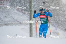 24.11.2023, Oestersund, Sweden, (SWE): Patrick Braunhofer (ITA) - IBU World Cup Biathlon, training, Oestersund (SWE). www.nordicfocus.com. © Authamayou/NordicFocus. Every downloaded picture is fee-liable.